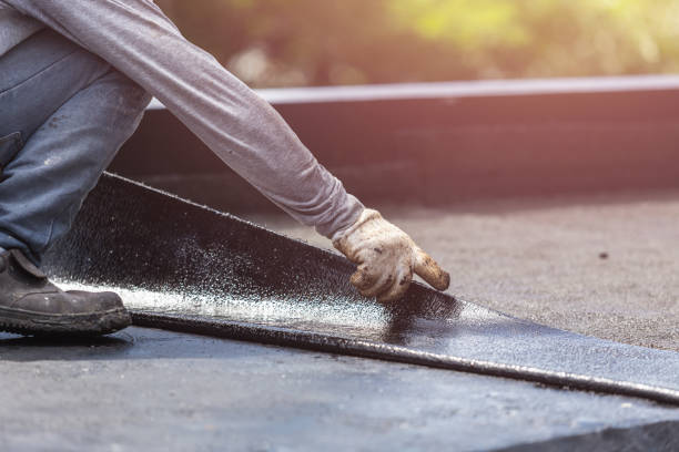 Professional Emergency Waterproofing technician working in Lapel, IN